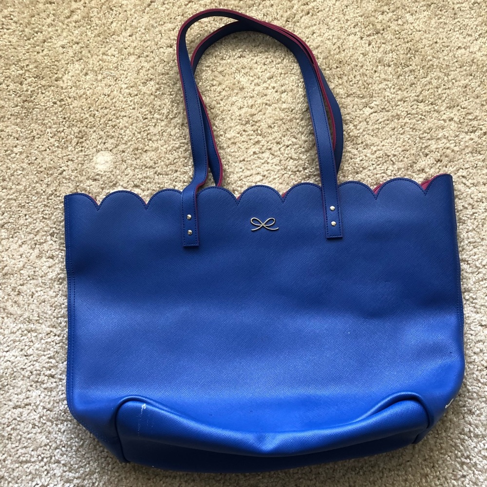 BATH & BODY WORKS BLUE Mother's Day 2016 LIMITED TOTE BEACH BAG ONLY-NO PRODUCTS